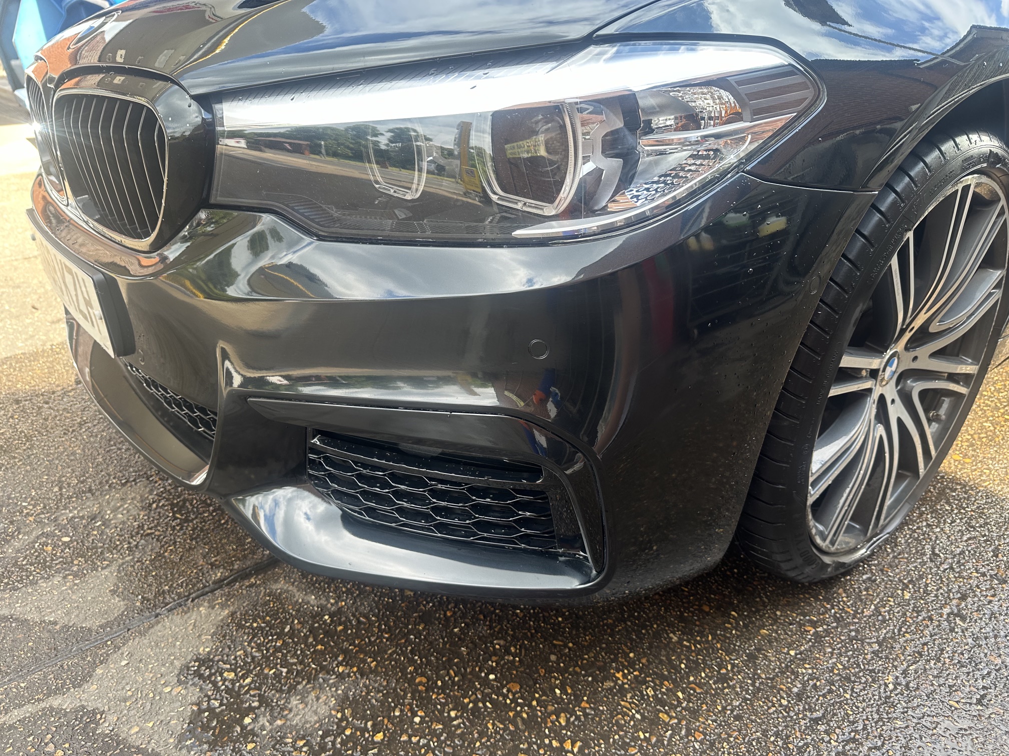Vehicle after accident repair